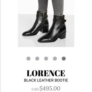 La Canadienne lorence leather booties. Waterproof!